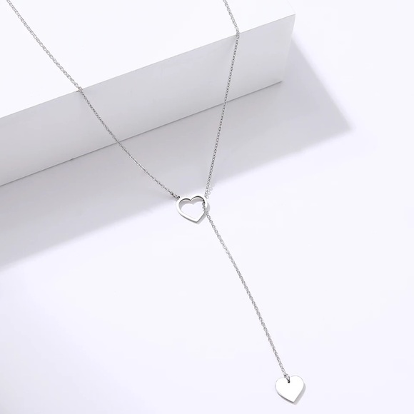 3/$25 ⚡️heart lariat necklace - Picture 6 of 15